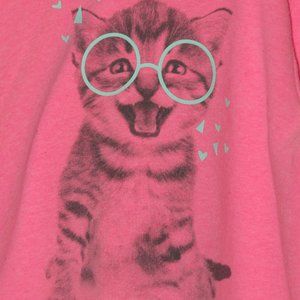 CAT & JACK SIZE L 10/12 PINK SWEATSHIRT